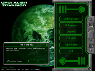 UFO: Alien Invasion -- build your team and stop the aliens