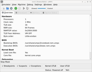 Virtual machine simulator based around the MIPS R2/3000 microprocessor