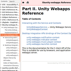 devhelp scope for Unity