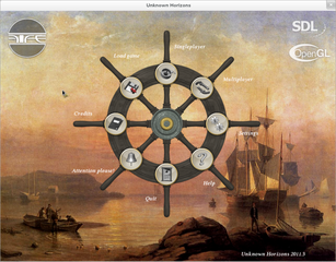Intro screen