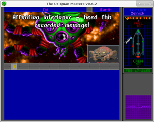 The Ur-Quan Masters - An inter-galactic adventure game