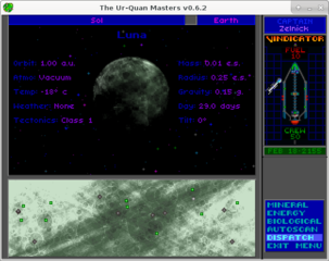 The Ur-Quan Masters - An inter-galactic adventure game