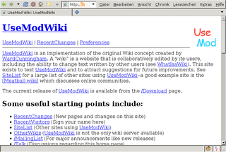 Perl-based Wiki clone