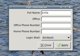 userinfo - by user (edit) 