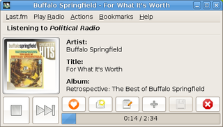 GTK+-based client for Last.fm-compatible radio services