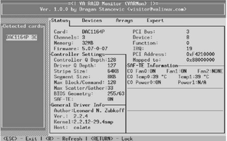 VA RAID monitor