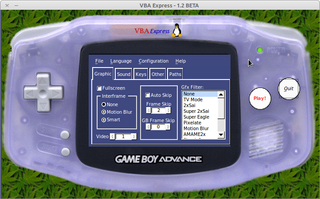 Front-End for VisualBoyAdvance