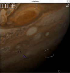 vector-based rock-shooting