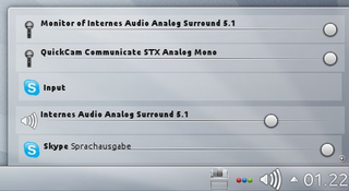 Mixer for the PulseAudio sound server (GTK+)