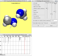 graphical front end for computational chemistry programs
