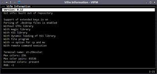 Flexible vi-like file manager using ncurses