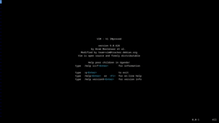Vi IMproved - enhanced vi editor