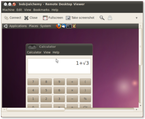 remote desktop client for the GNOME Desktop