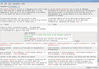 graphical localisation editor and multi-format translation tool