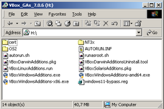guest additions iso image for VirtualBox