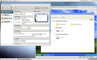 transitional package for virtualbox
