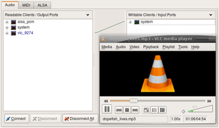 JACK audio plugins for VLC