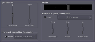 LV2 plugin for pitch shifting and vocoding