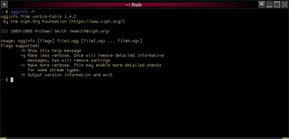 several Ogg Vorbis tools
