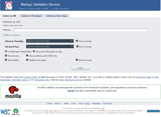 http://localhost/w3c-validator/