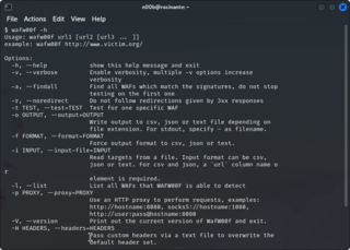 identify and fingerprint Web Application Firewall products