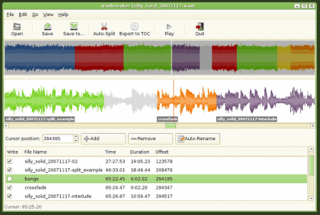 tool to split wave files into multiple chunks