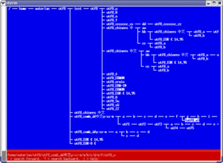 saves time typing when you want to change directories