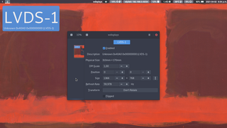 graphical application for configuring displays in Wayland compositors
