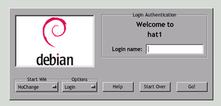 WINGs Display Manager - an xdm replacement with a WindowMaker look