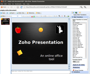 Ubuntu Webservice Office (Zoho)