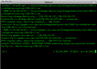 retrieves files from the web