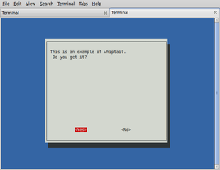 Displays user-friendly dialog boxes from shell scripts