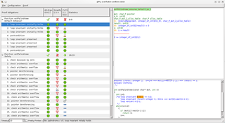 Software verification tool for C and Java