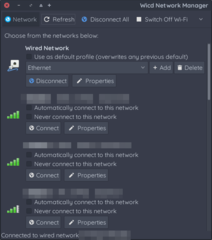 wired and wireless network manager - metapackage