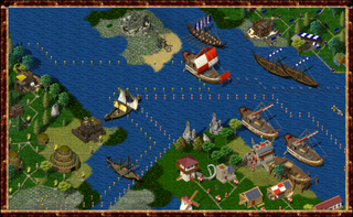 Screenshot of all three tribes available