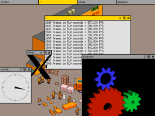 small and simple Amiga-like window manager