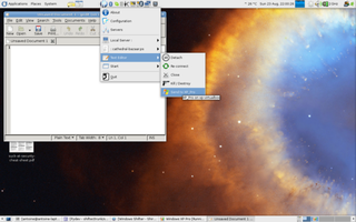 tool to start and control remote sessions