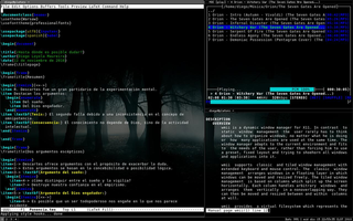 lightweight tabbed and tiled X11 window manager, version 3