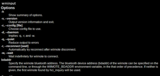 Userspace driver for the wiimote