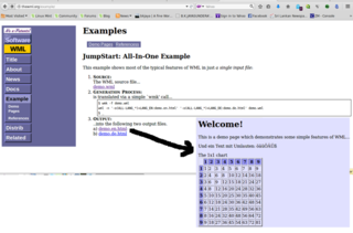 off-line HTML generation toolkit