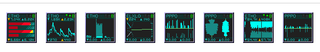 Dockapp monitoring network interfaces with SNMP support