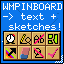 Window Maker dock applet resembling a miniature pinboard