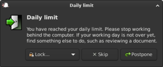 Repetitive Strain Injury prevention tool