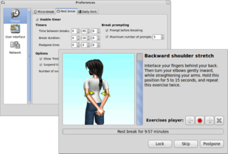 Repetitive Strain Injury prevention tool