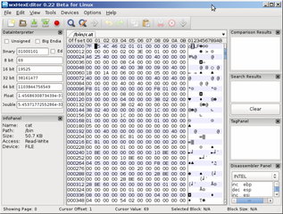 hexadecimal editor for massive files