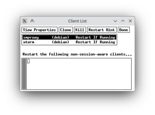X session utilities