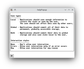 X session utilities
