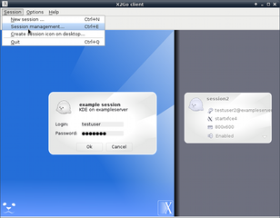 X2Go Client application (Qt5)