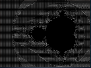 xaos on console using aalib (from version 3.5)
