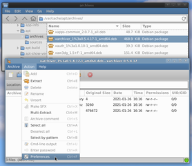 GTK+ frontend for most used compression formats